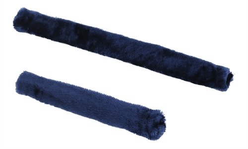 Grimeovertræk, soft Sæt med 2 stk., bestående af 1 stk. næsebåndsovertræk (30 cm) med velcrobånd og 1 stk. nakkebeskytter (45 cm